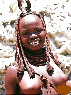 Wild Africa Ebony Cleavage