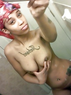 Selfie Collection Black Girls Pussy Black