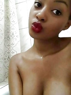 Nasty Ebony Self Big Ebony Boobs