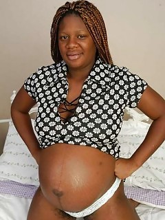 Pregnant Black Women Ebony Self Pics