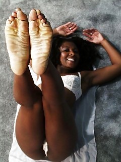 Black Feet Young Homemade Ebony Teen