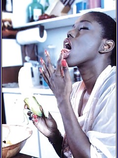 Ebony Vintage Cuties Redbone Ebony Pussy