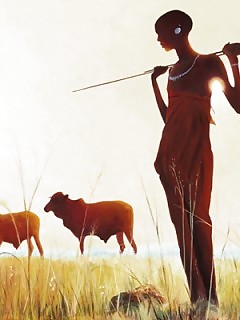 Shocking Africa Naked Ebony Babes