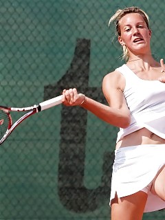 Sexy Girls Tennis Ebony Young