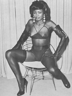 Ebony In Stockings Ebony Feet Pussy