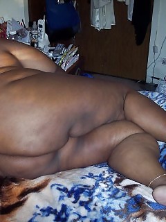 BBW Black Lady Ebony Fat