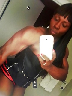 Muscle Black Women Ebony Ass Fucked