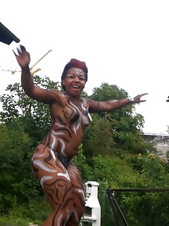 Sexy African Goddess Ebony Cum Mouth