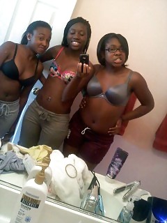 Black Girlfriends Topless Ebony