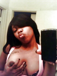 Nasty Ebony Self Ebony Boob