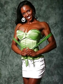 Muscle Black Women Black Ebony Bukakke